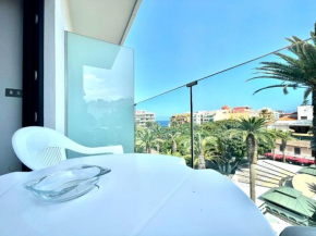 Studio with balcony, pool with view, sea in Puerto de la Cruz